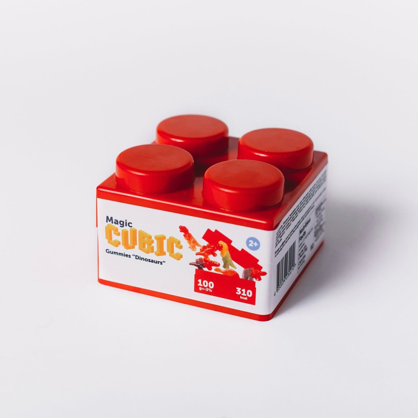 Magic CUBIC Red “Dinosaurs” Gummies, 3.5 OZ