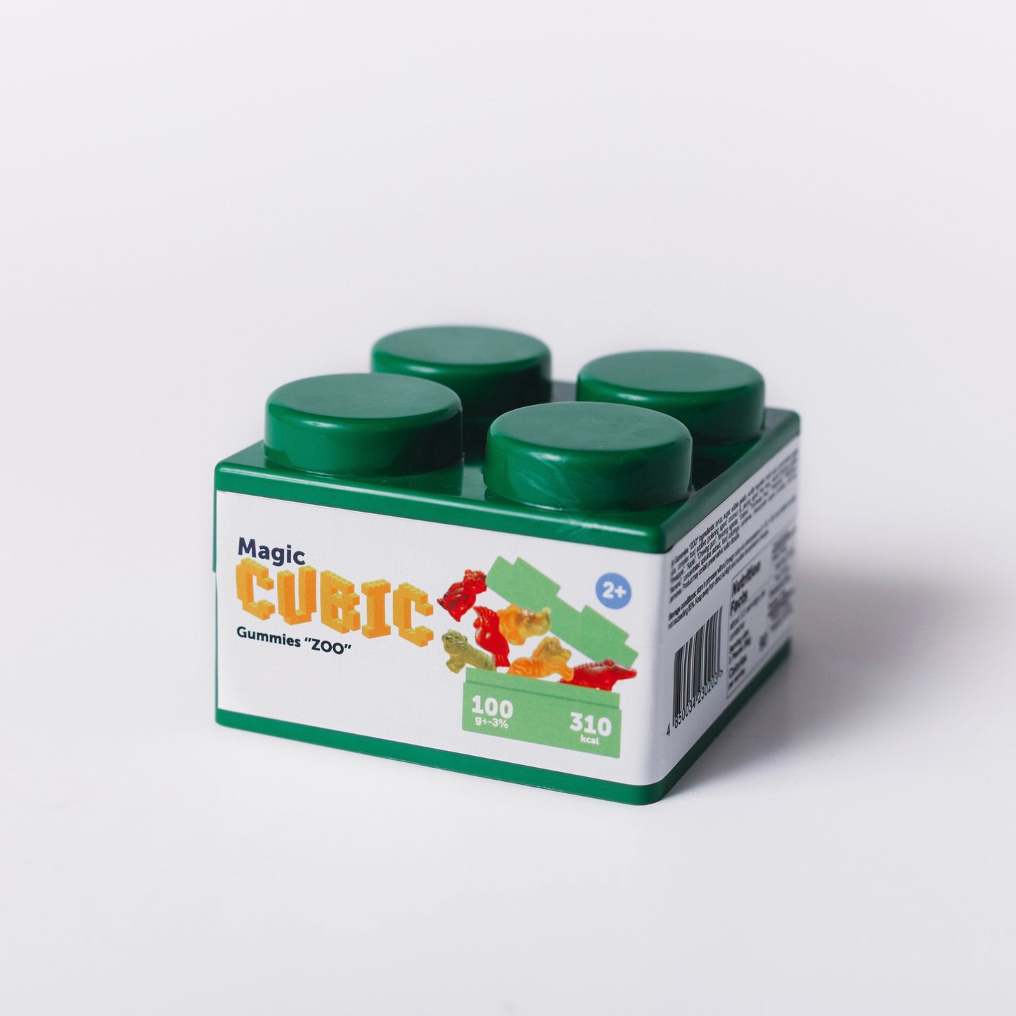 Magic CUBIC Green “ZOO” Gummies, 3.5 OZ